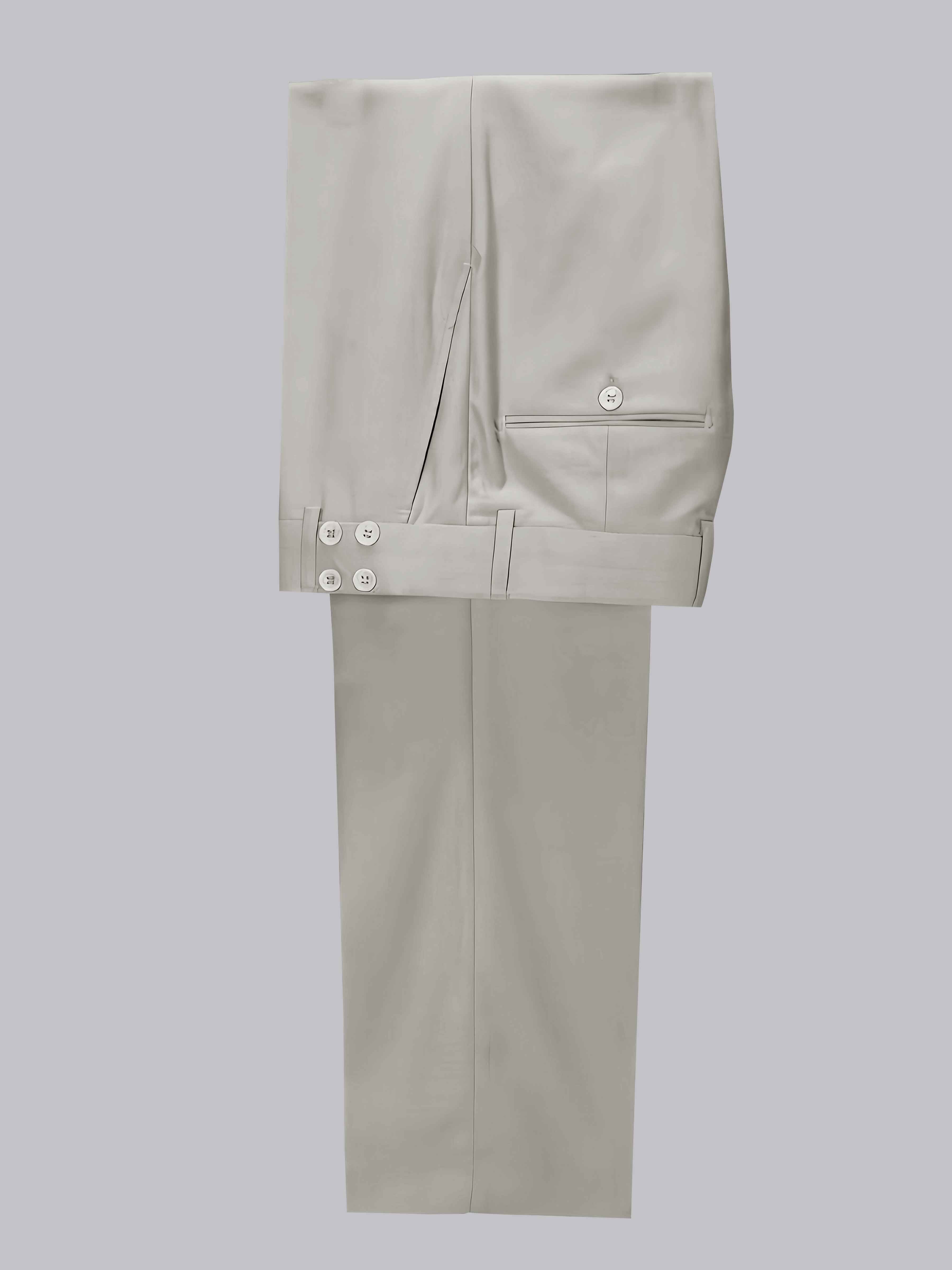 Versatile Men's Straight Leg Plain Standard Fit Pants