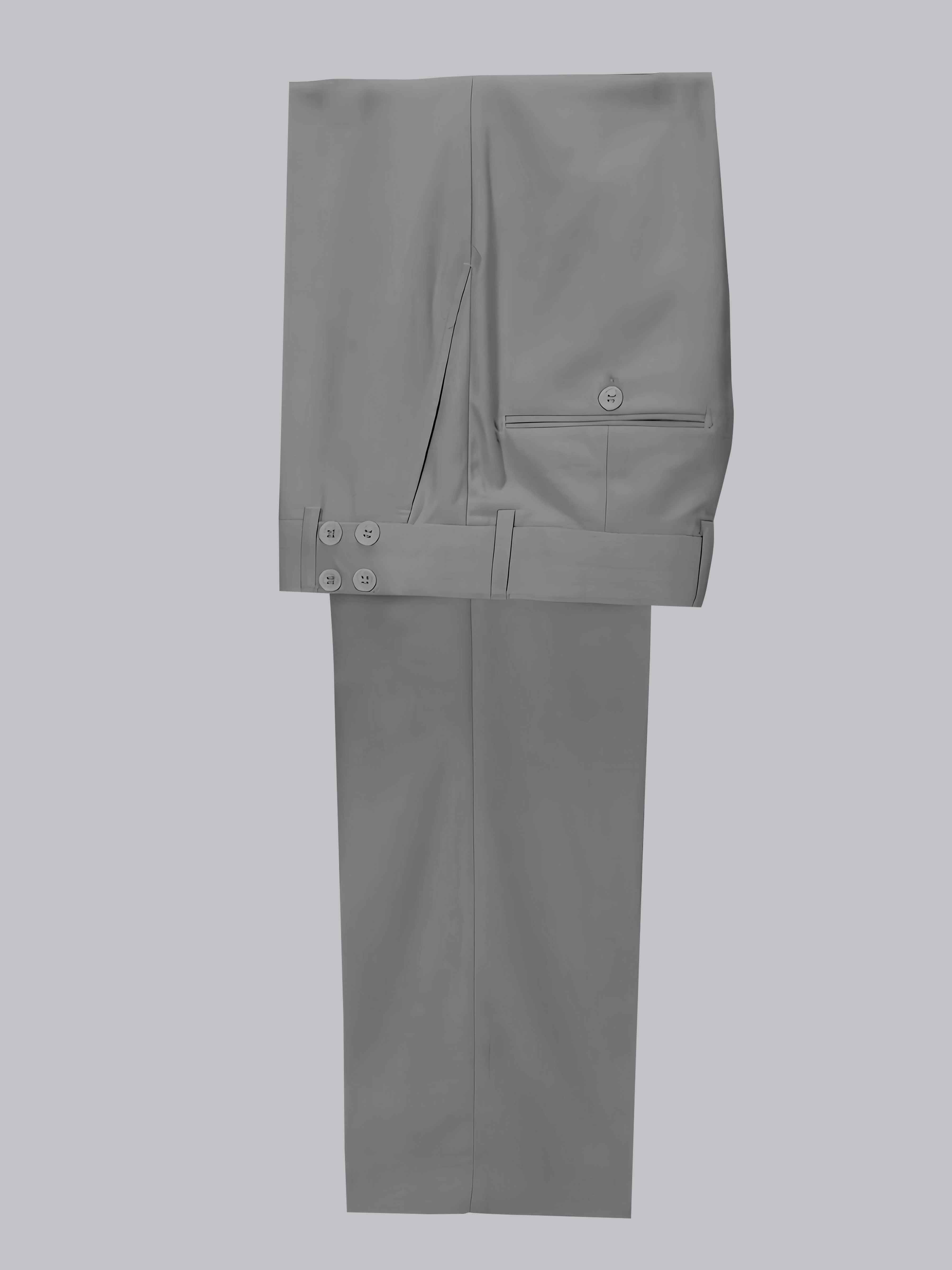 Versatile Men's Straight Leg Plain Standard Fit Pants