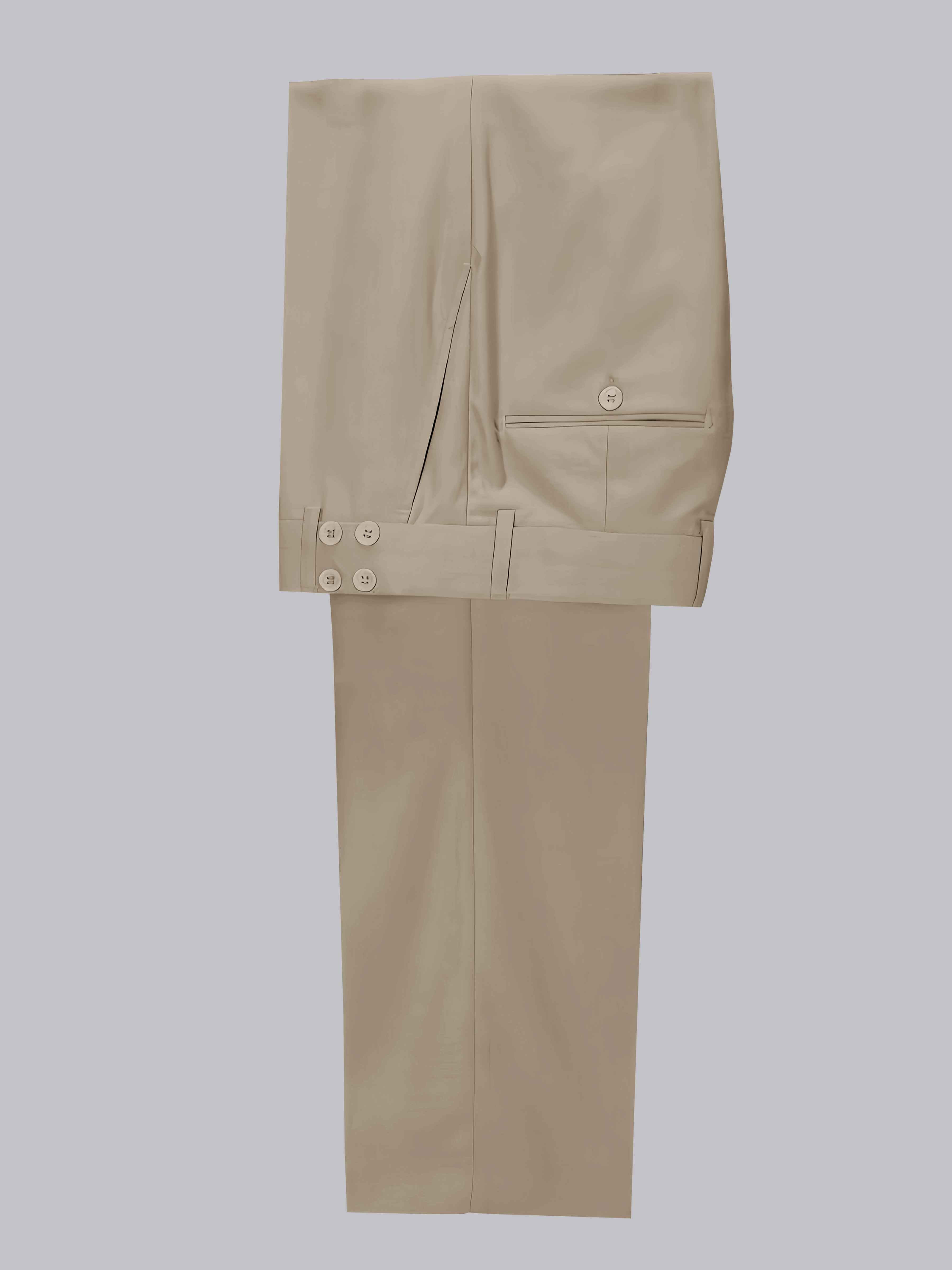 Versatile Men's Straight Leg Plain Standard Fit Pants