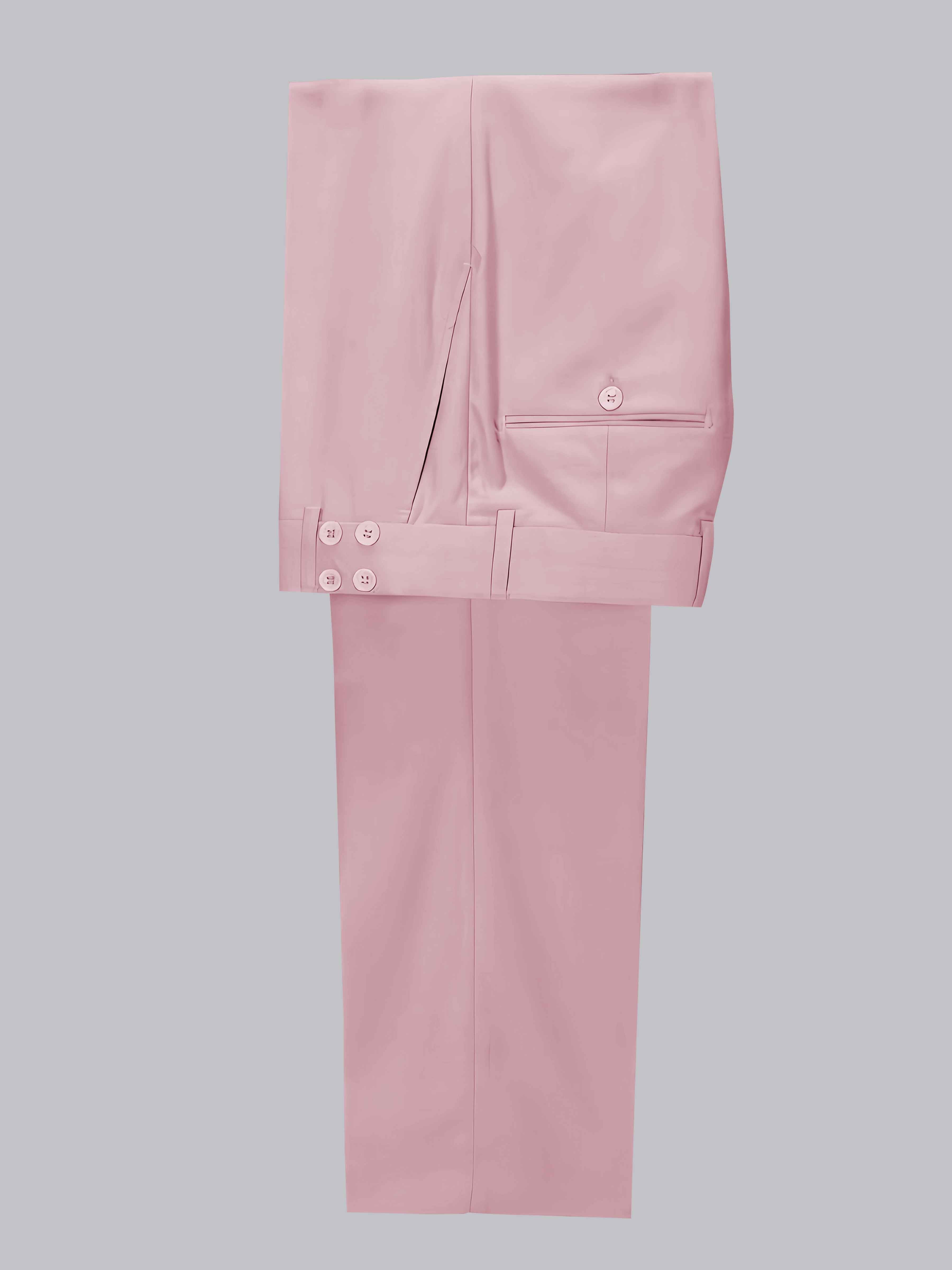 Versatile Men's Straight Leg Plain Standard Fit Pants