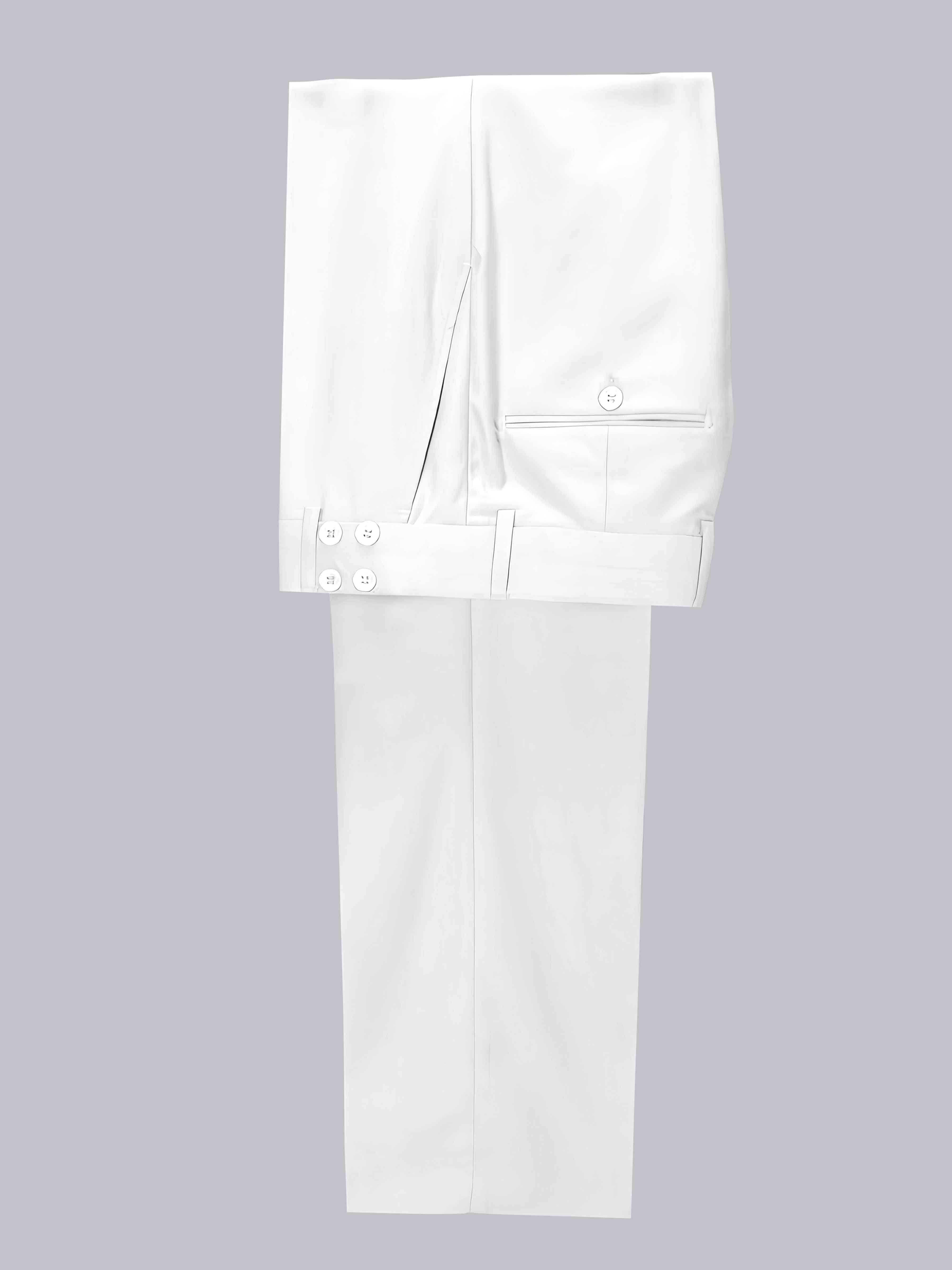 Versatile Men's Straight Leg Plain Standard Fit Pants