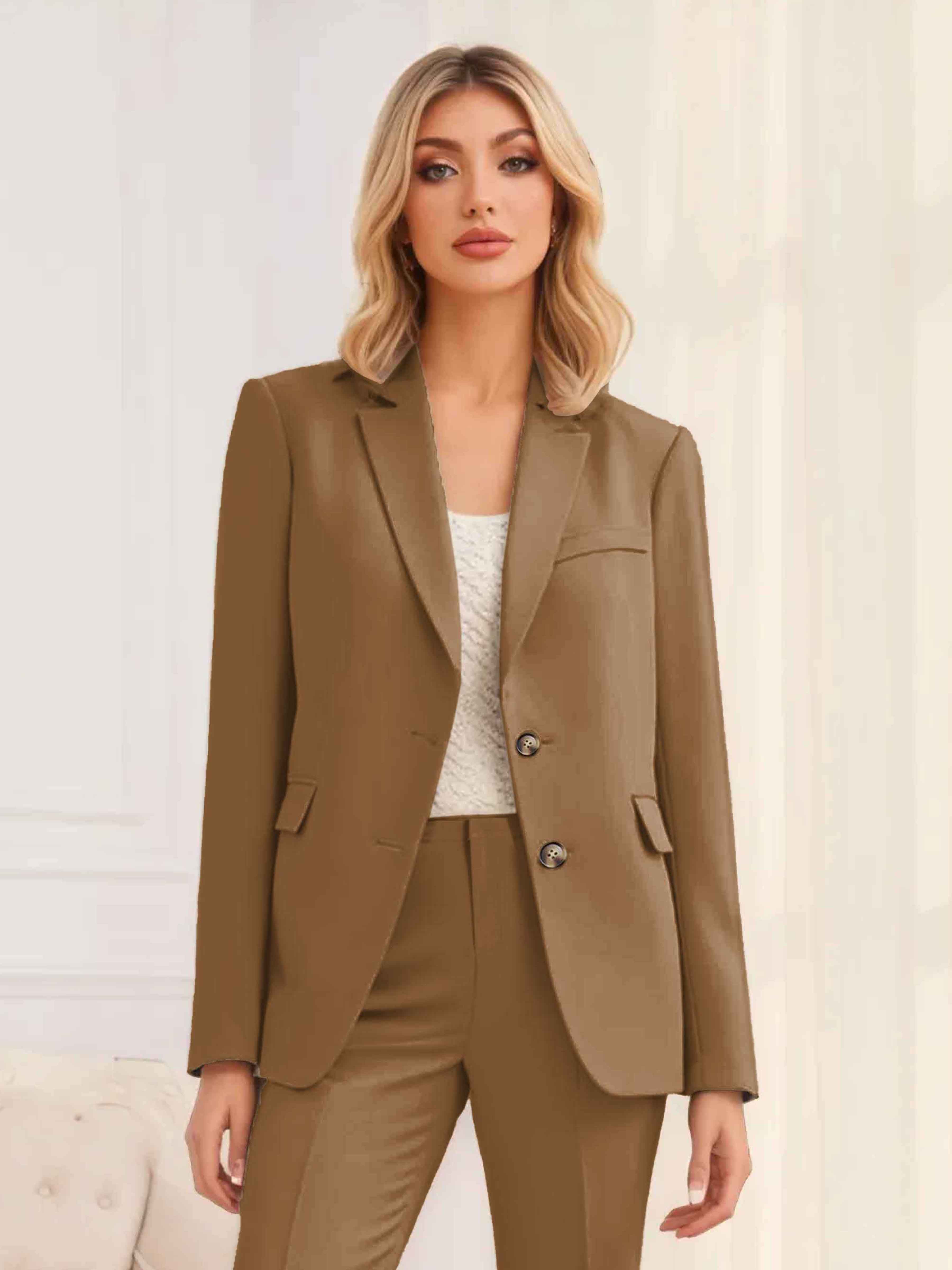 Women's Notched Lapel Jacket