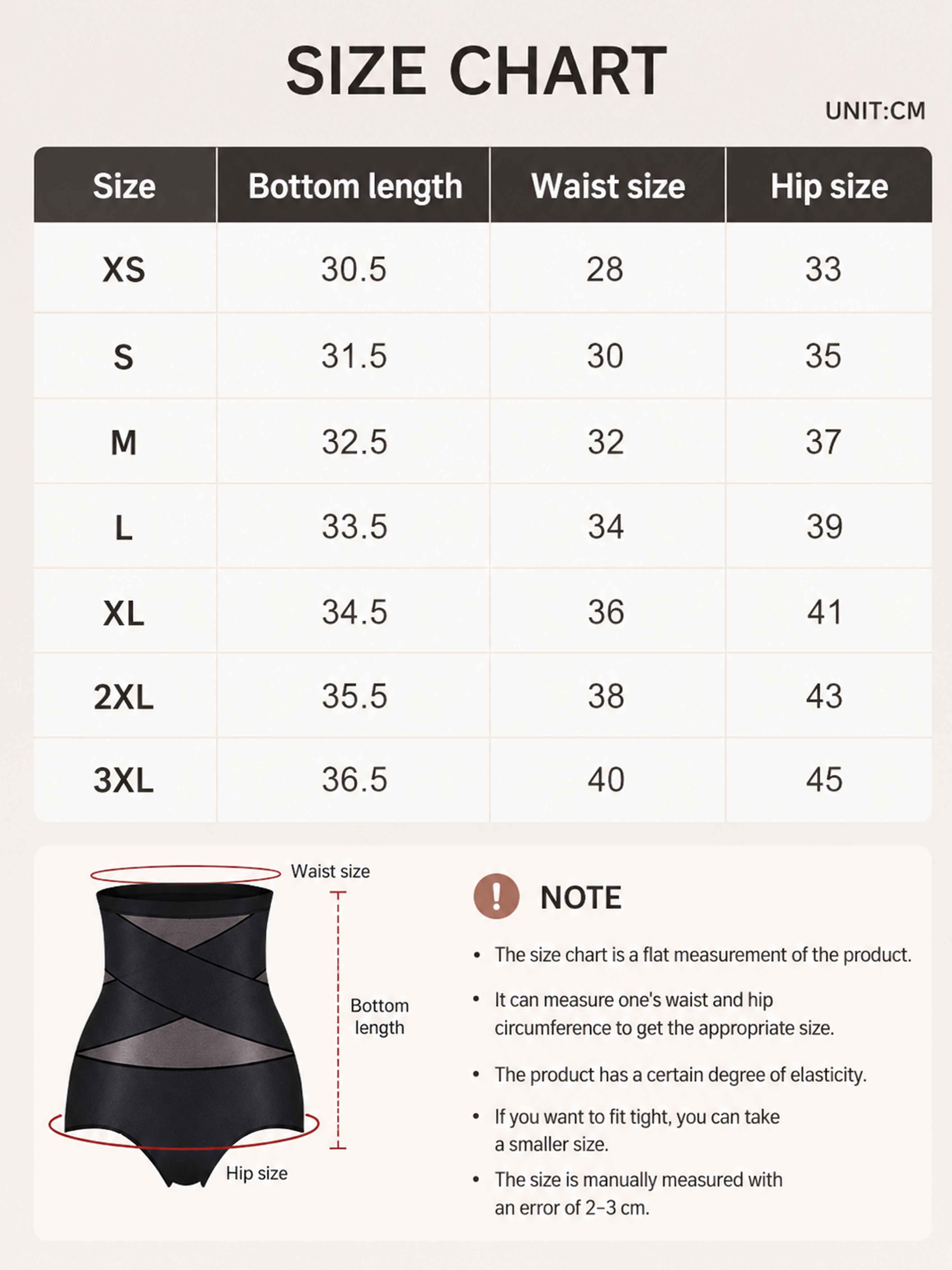 Women's High-Waisted Tummy Control Shapewear