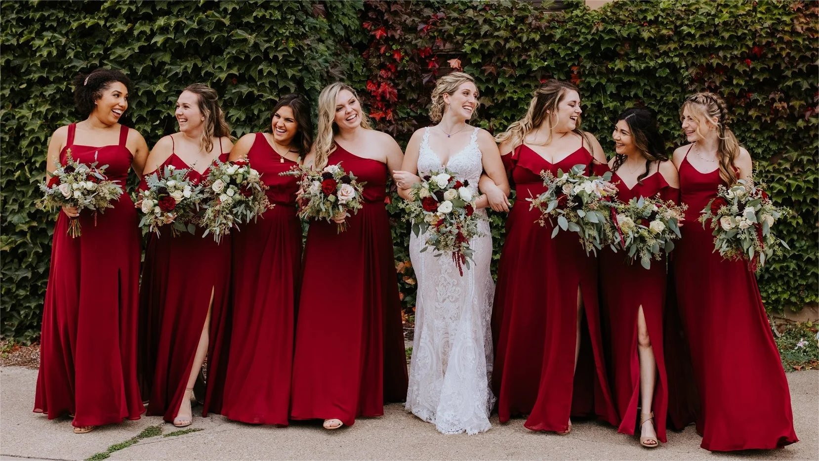 Make Your Bridesmaids Stand Out in Stunning Burgundy Dresses | Pomuyoo Make Your Bridesmaids Stand Out in Stunning Burgundy Dresses | Pomuyoo