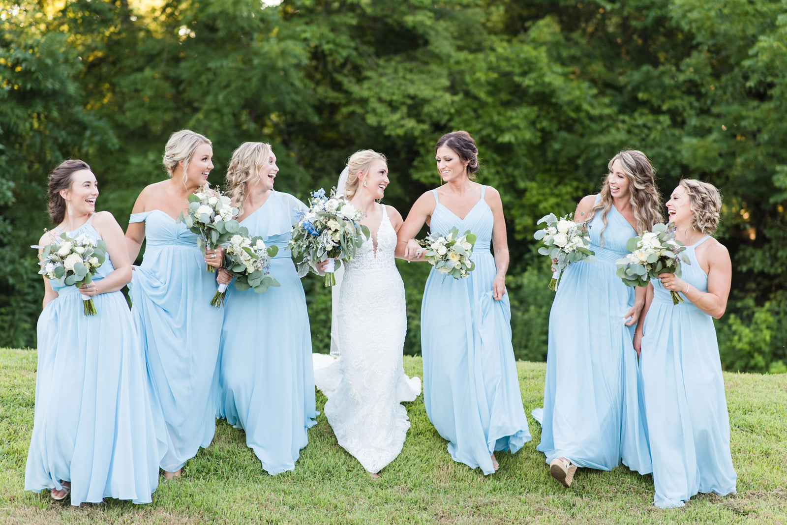 Find Your Dream Blue Bridesmaid Dress: Browse Our Collection - Pomuyoo