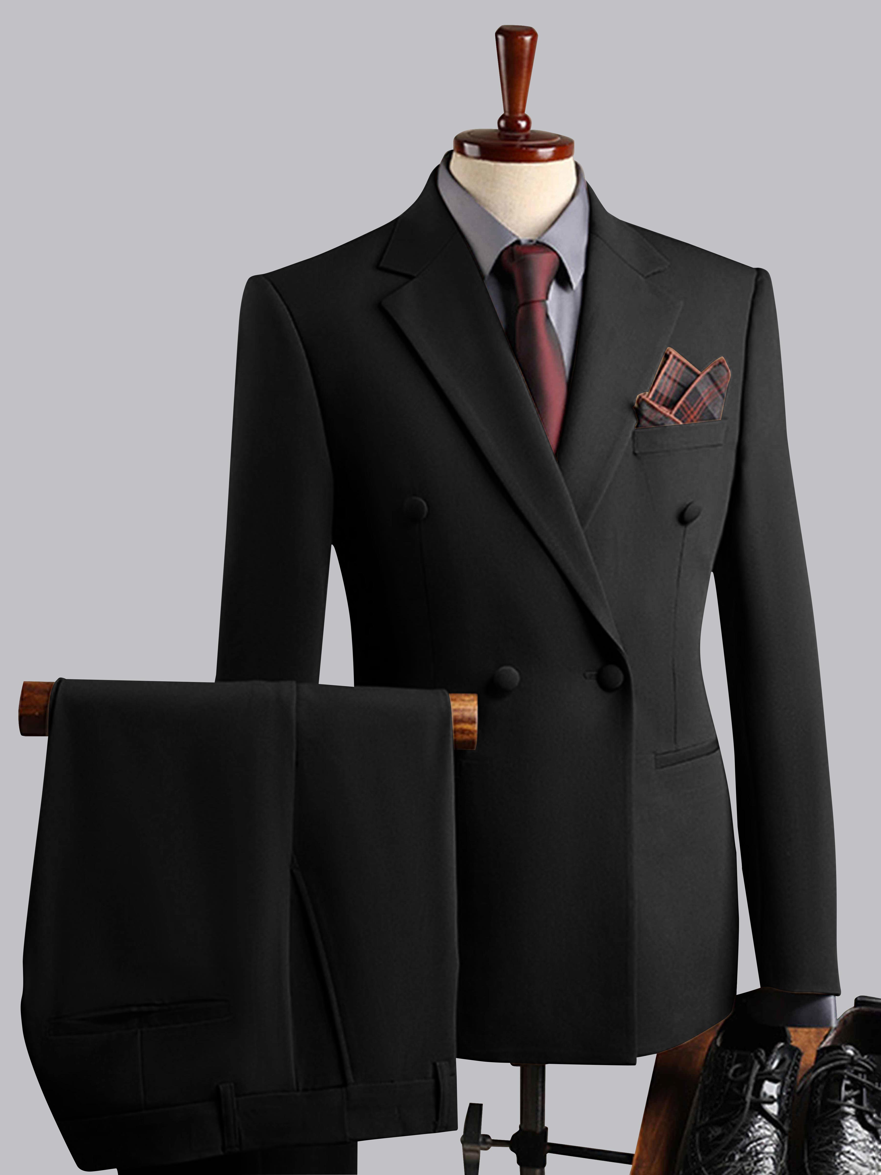 Elegant Men's Double Breasted 3 Pieces Wedding Suits