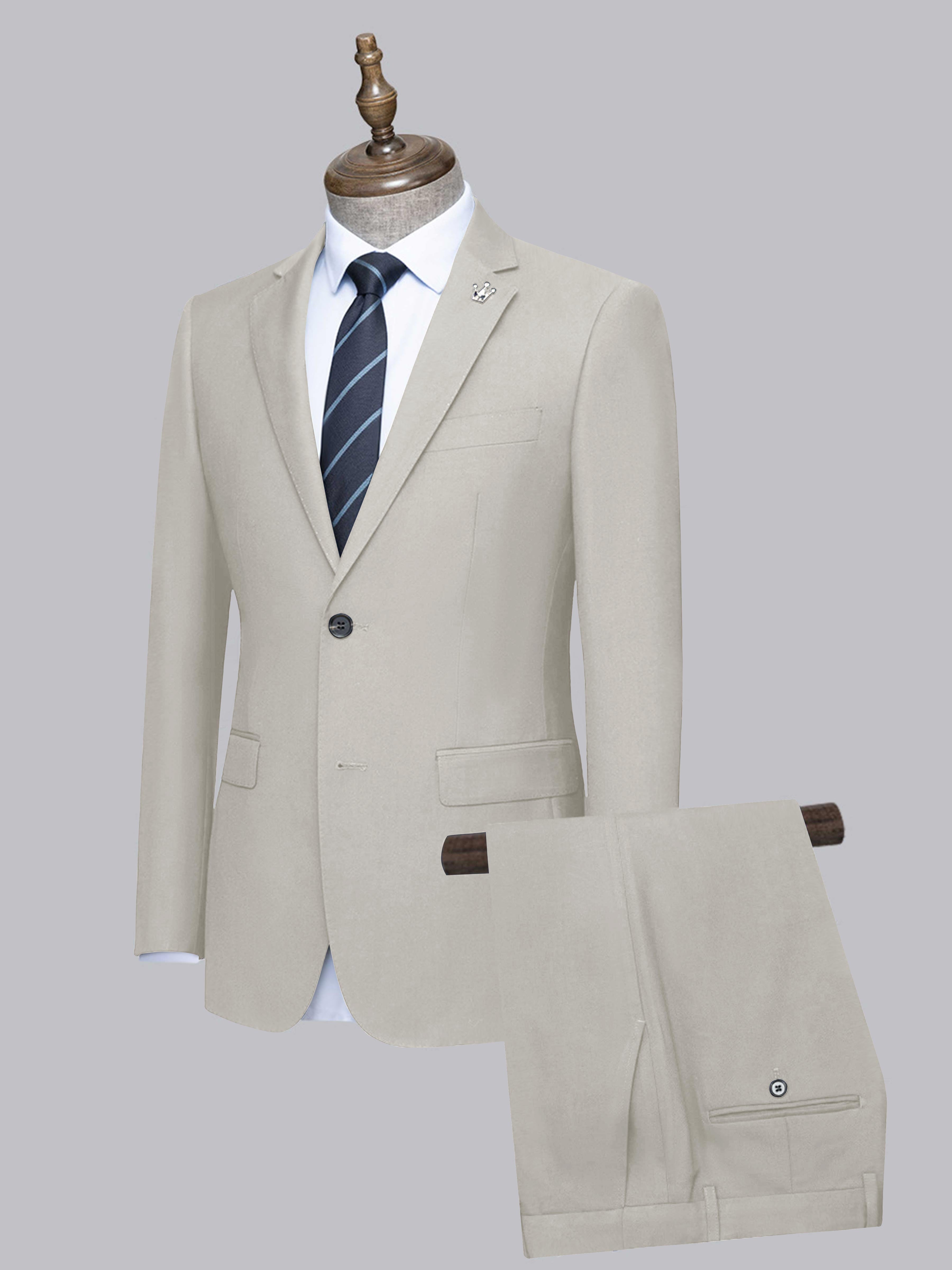 Men's Slim Fit Two-Buttons 2 Pieces Wedding Suits