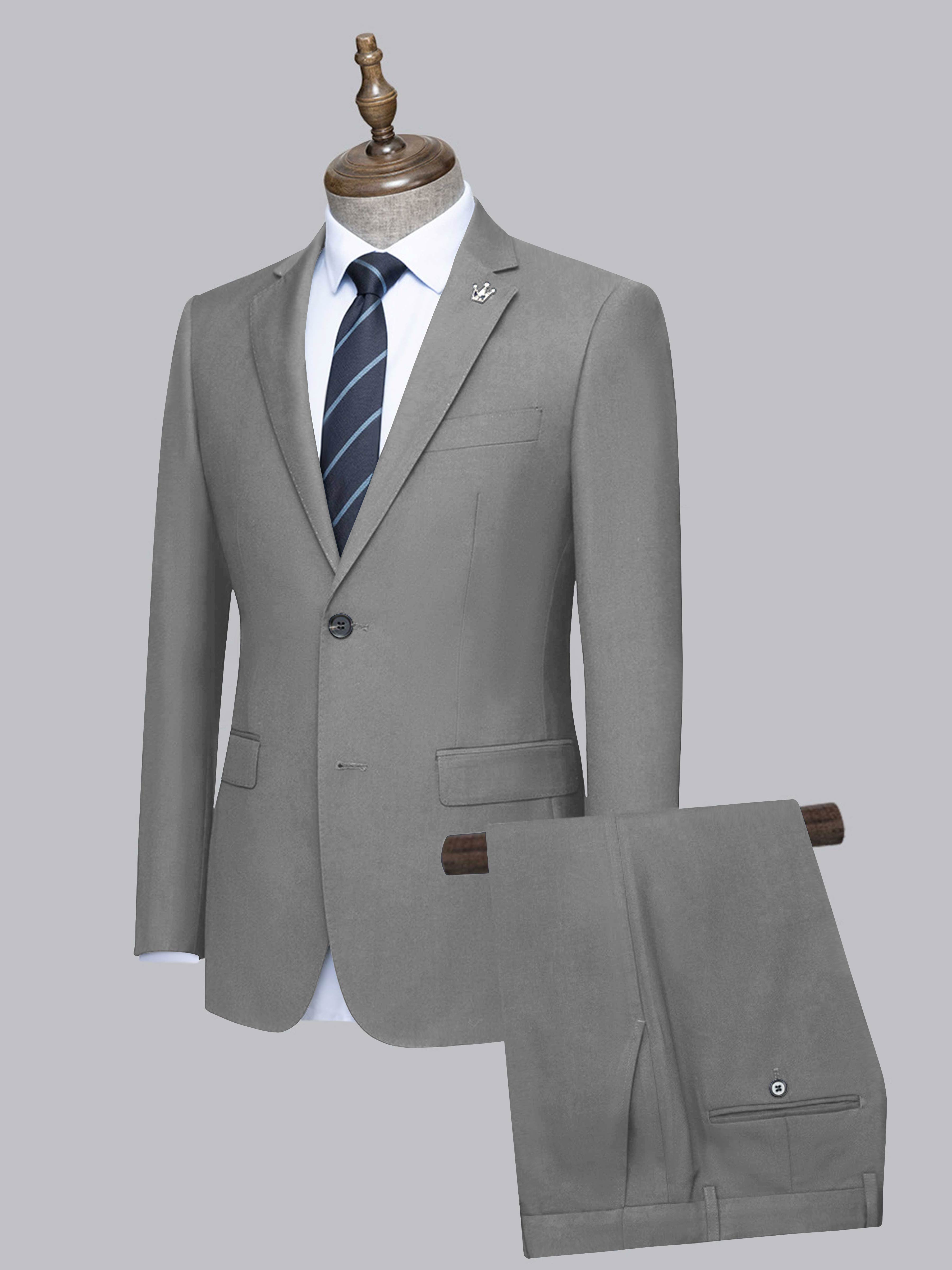 Men's Slim Fit Two-Buttons 2 Pieces Wedding Suits