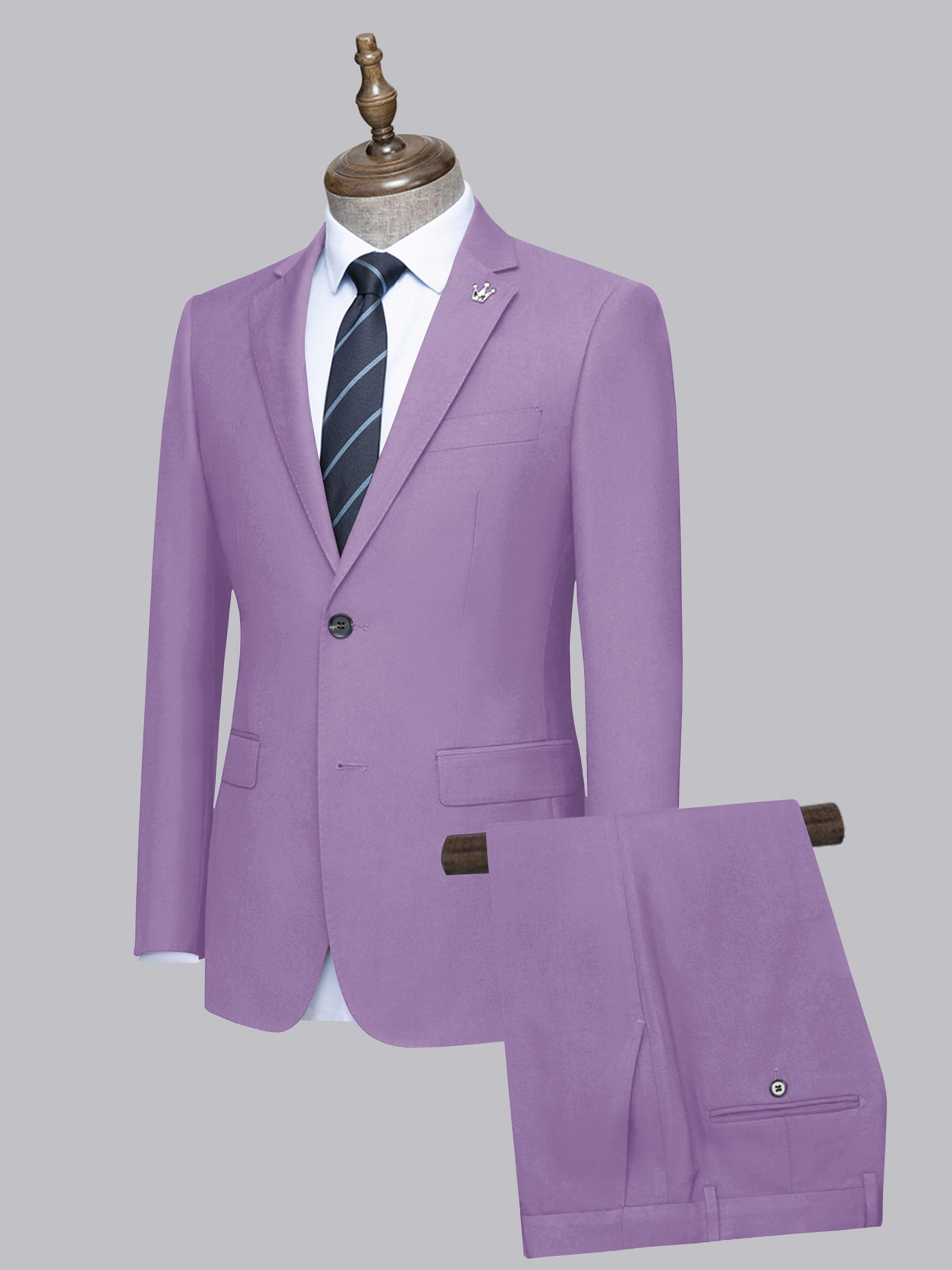 Men's Slim Fit Two-Buttons 2 Pieces Wedding Suits