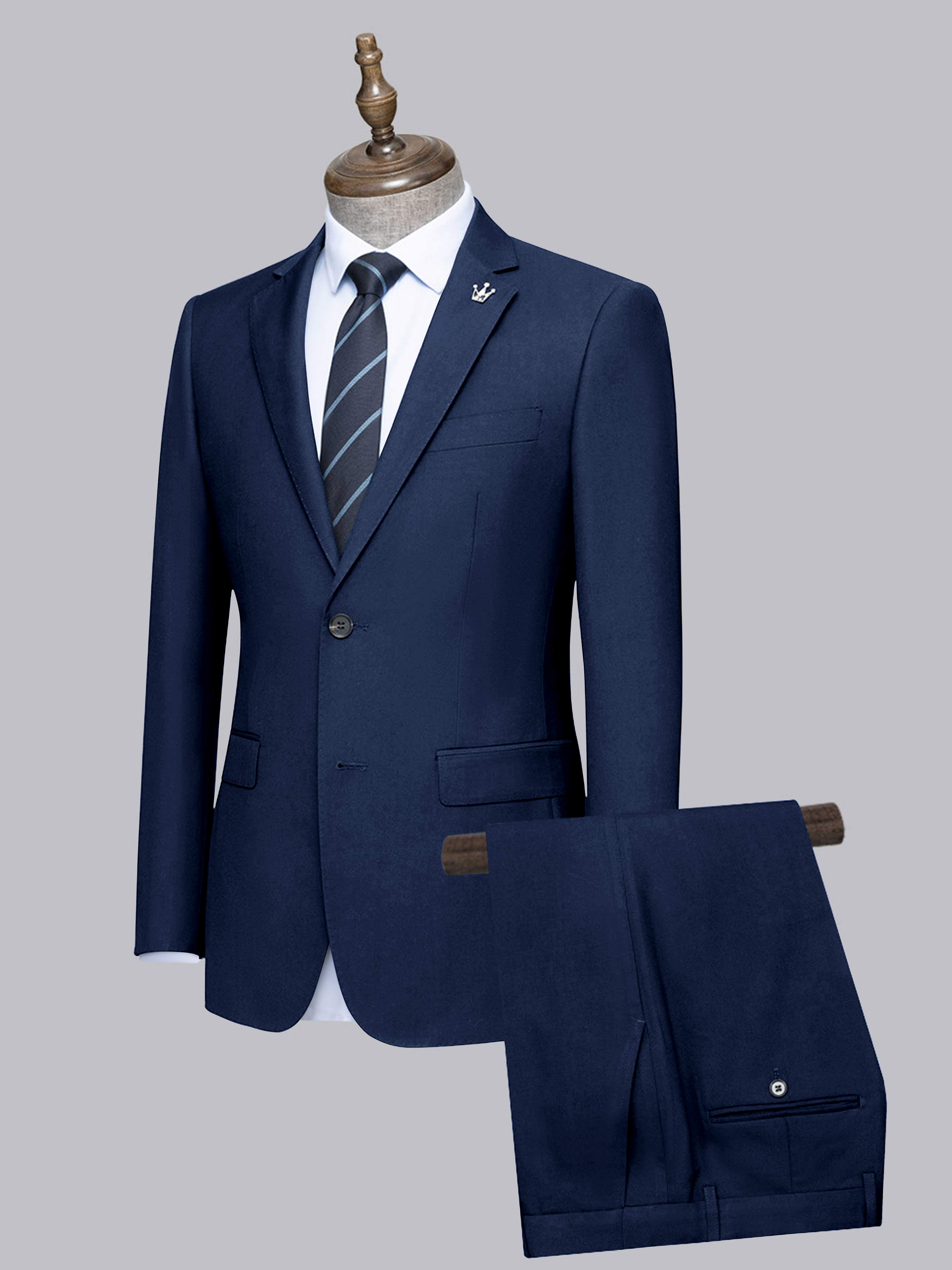 Men's Slim Fit Two-Buttons 2 Pieces Wedding Suits