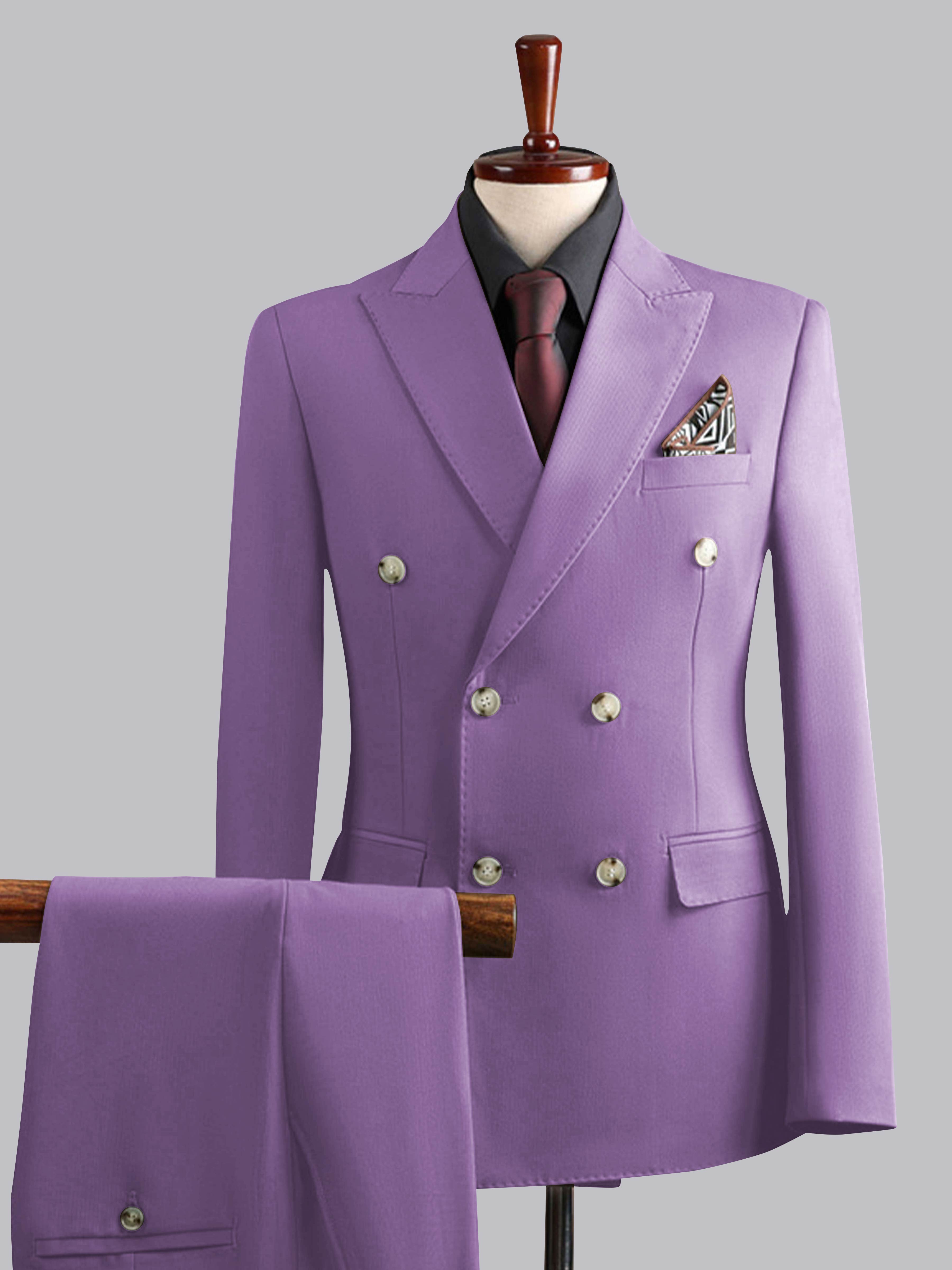 Modern Men's Tailored Fit Double Breasted 3 Pieces Wedding Suits
