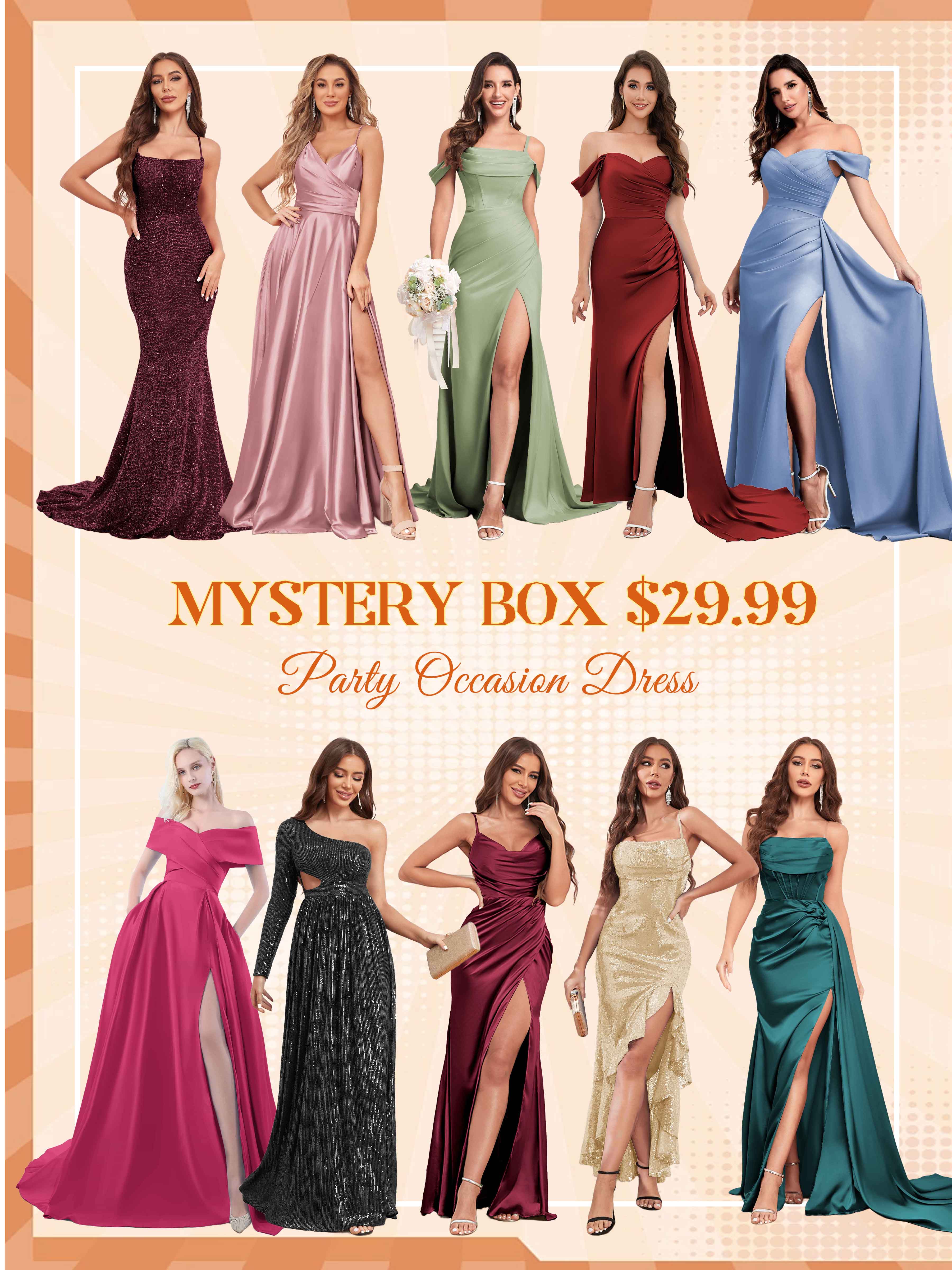 POMUYOO MYSTERY BOX of Party Dress