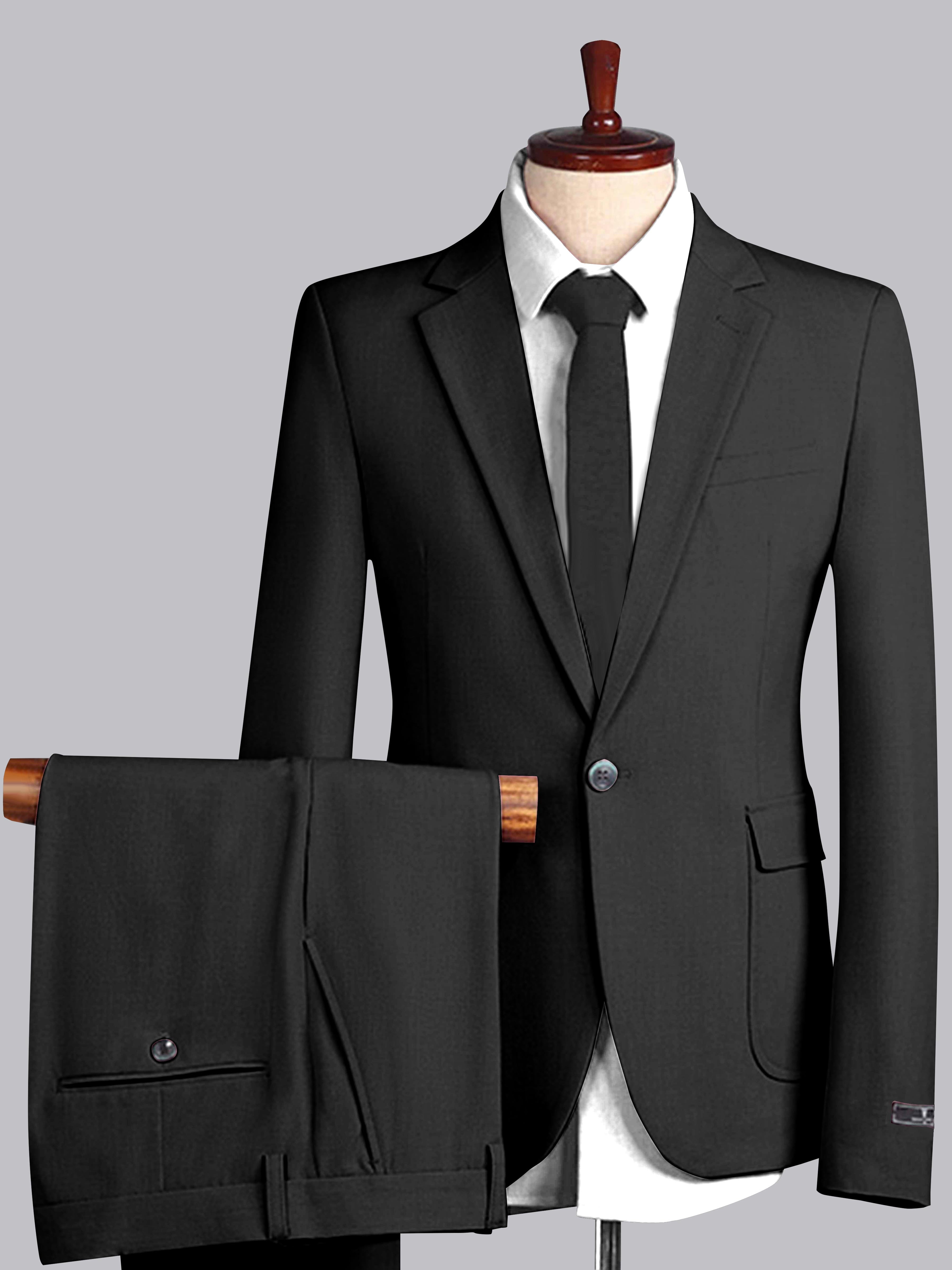 Men's Slim Fit One Button 2 Pieces Wedding Suits