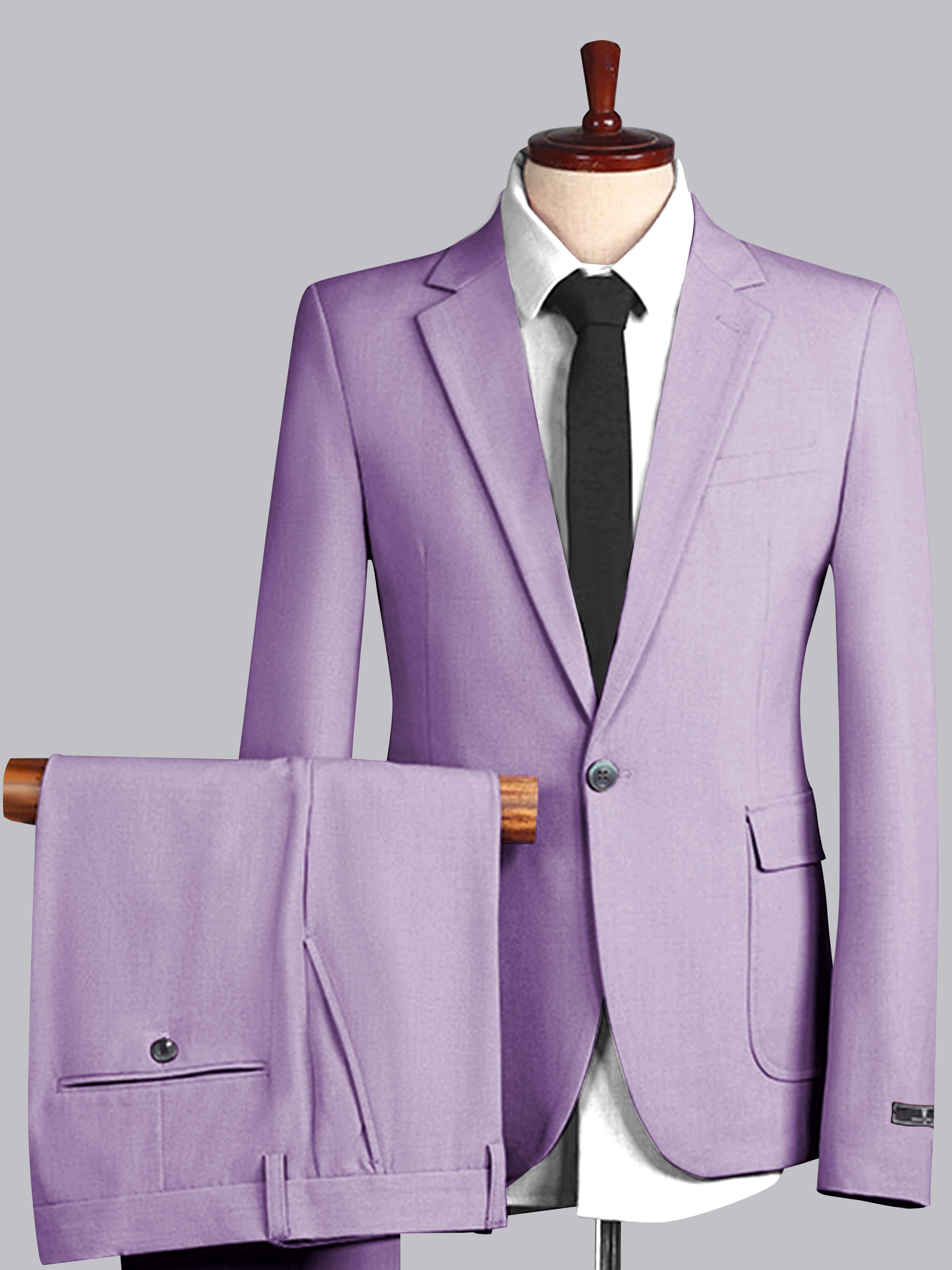 Men's Slim Fit One Button 2 Pieces Wedding Suits