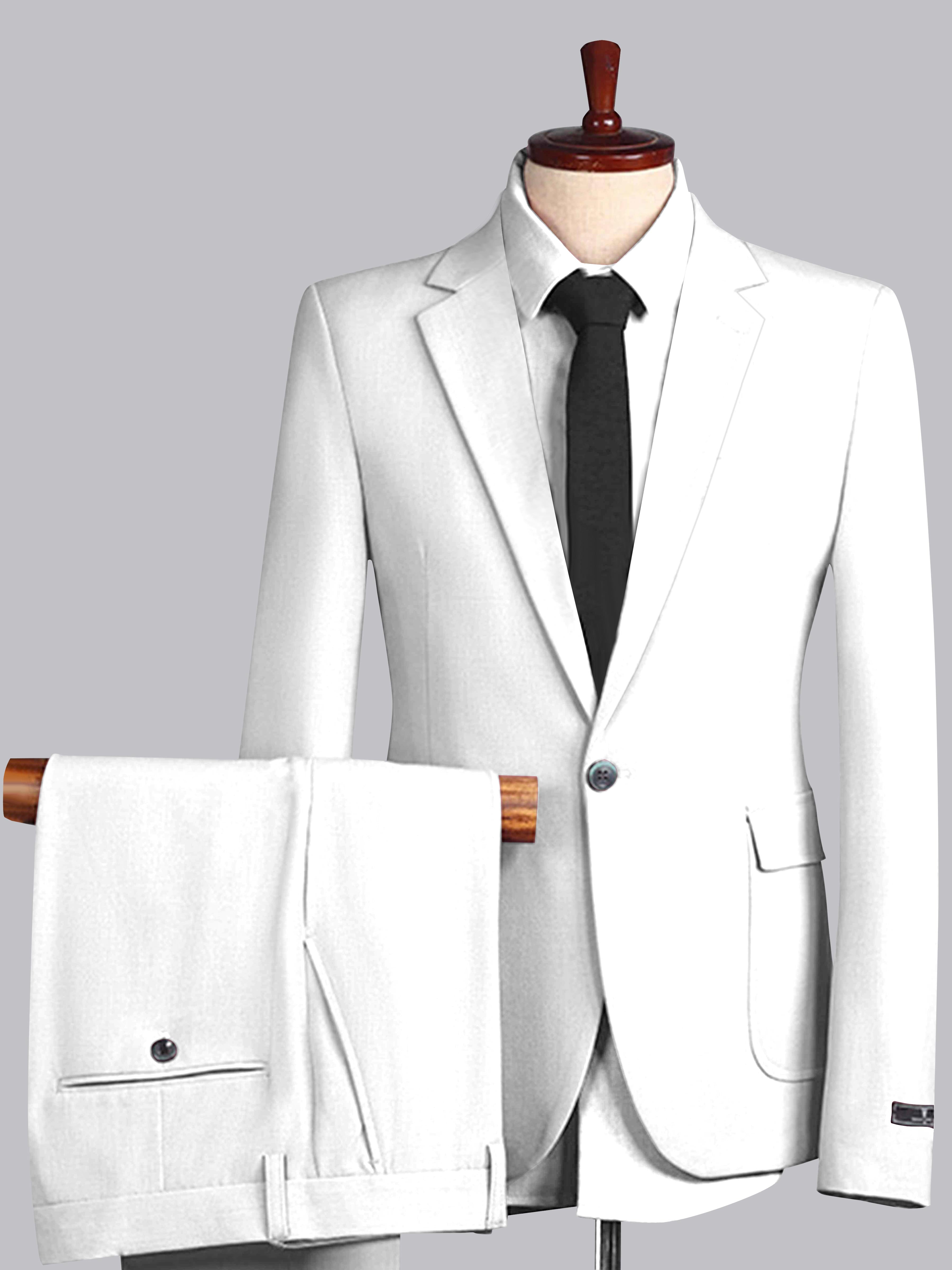 Men's Slim Fit One Button 2 Pieces Wedding Suits