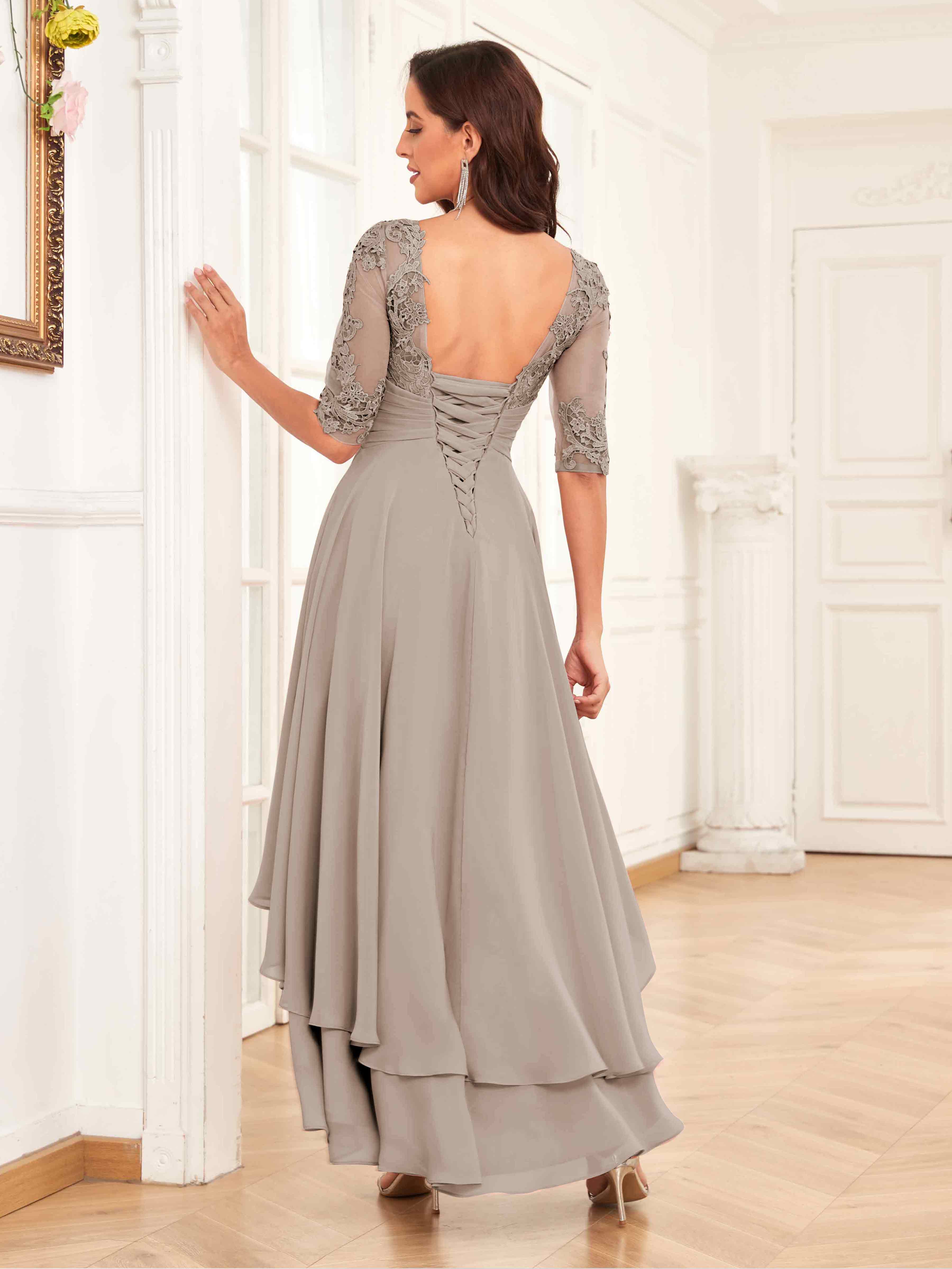 Taupe Mother of the Bride Dresses