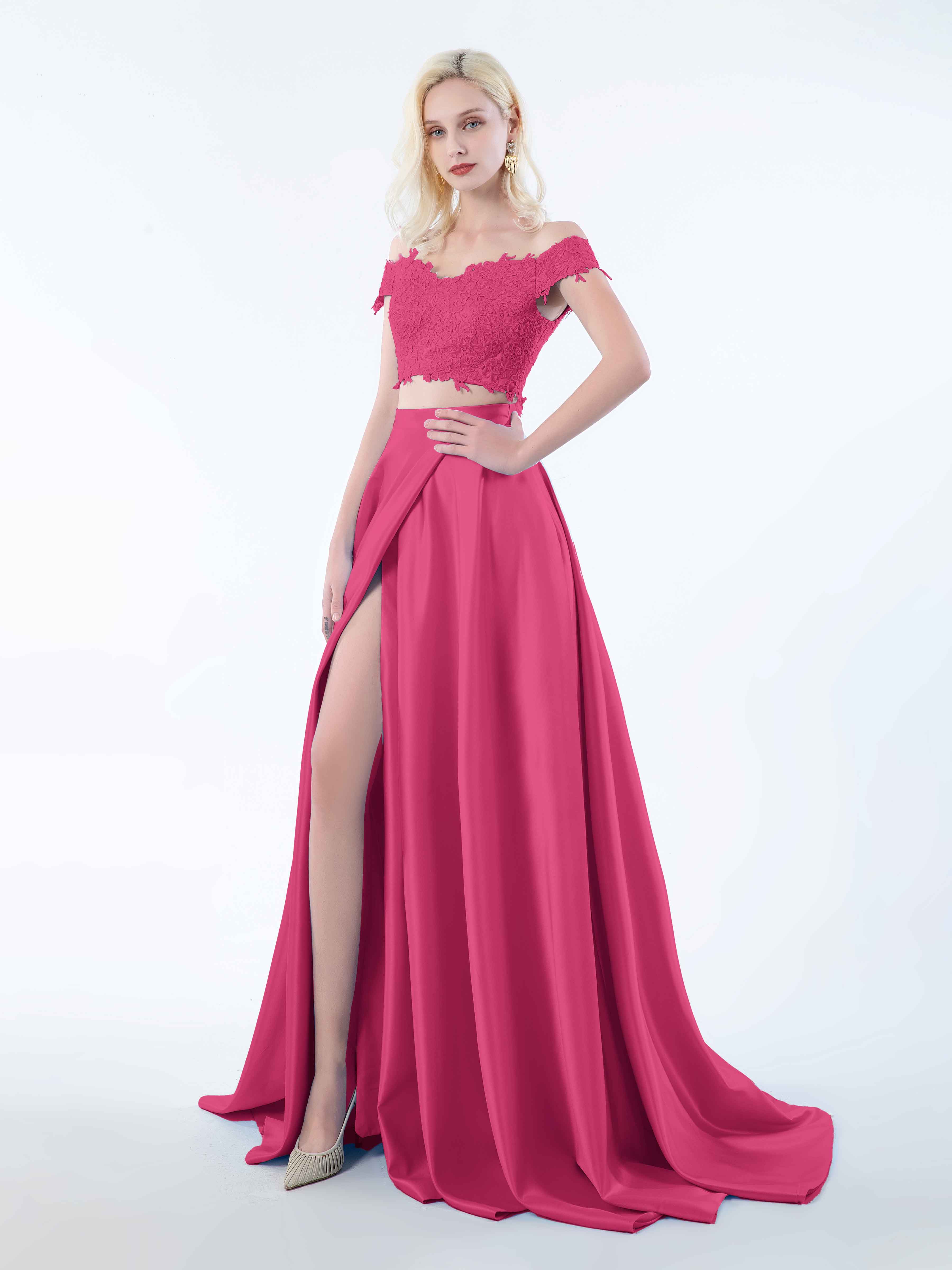 Anastasia lace formal dress best sale