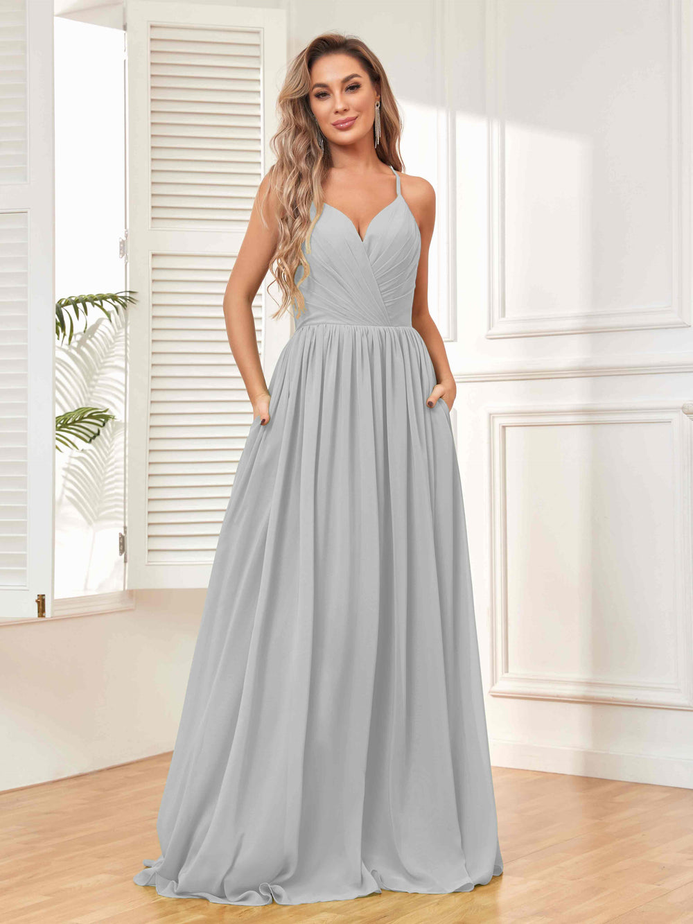women's dresses green Queendancer Women Sparkly Dark Beaded Long Prom Dress Mermaid Donna Morgan V-Neck Fit dress-graduation US Size:12
