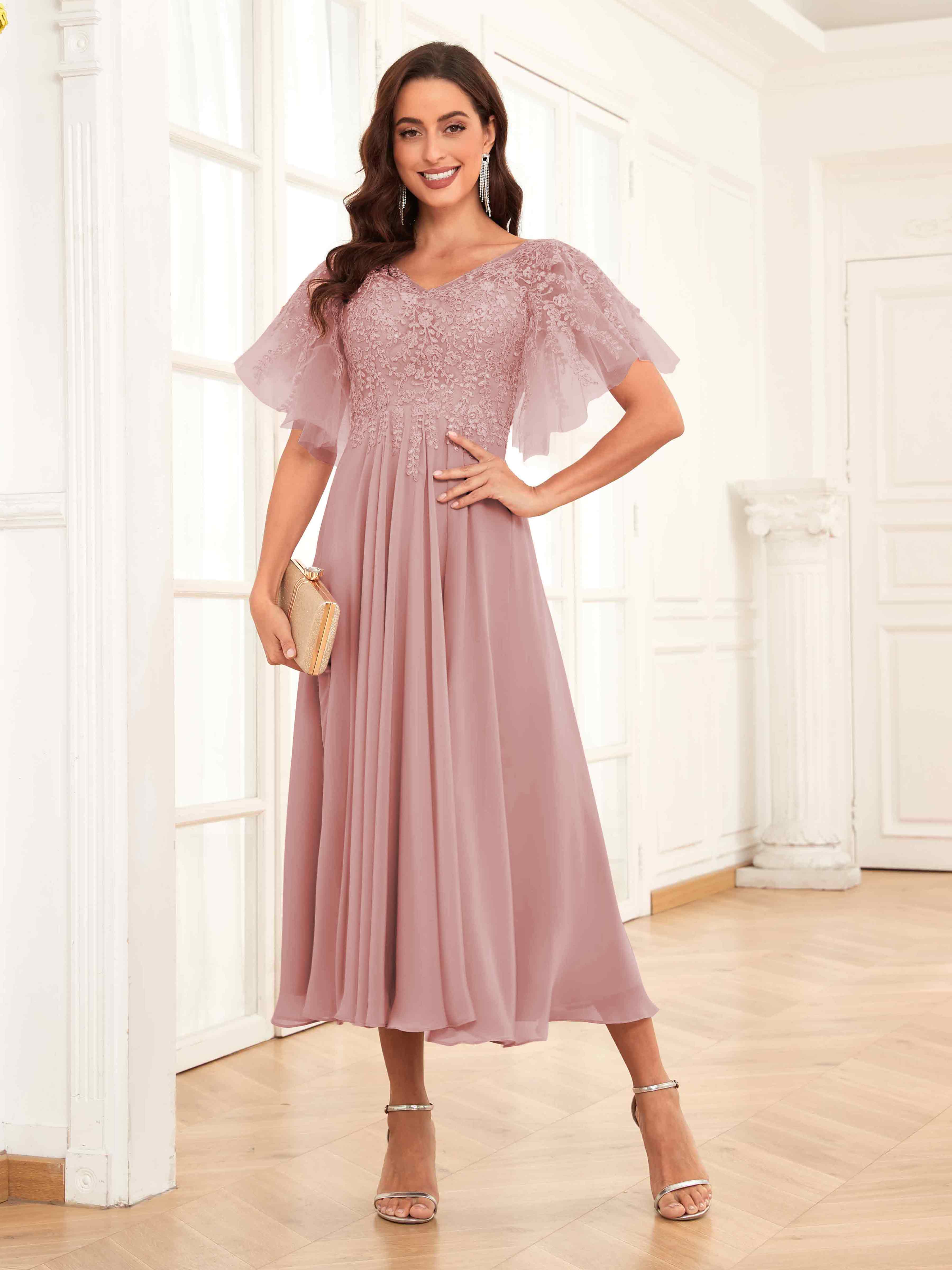 Size shops 2 petite mother of the bride dresses