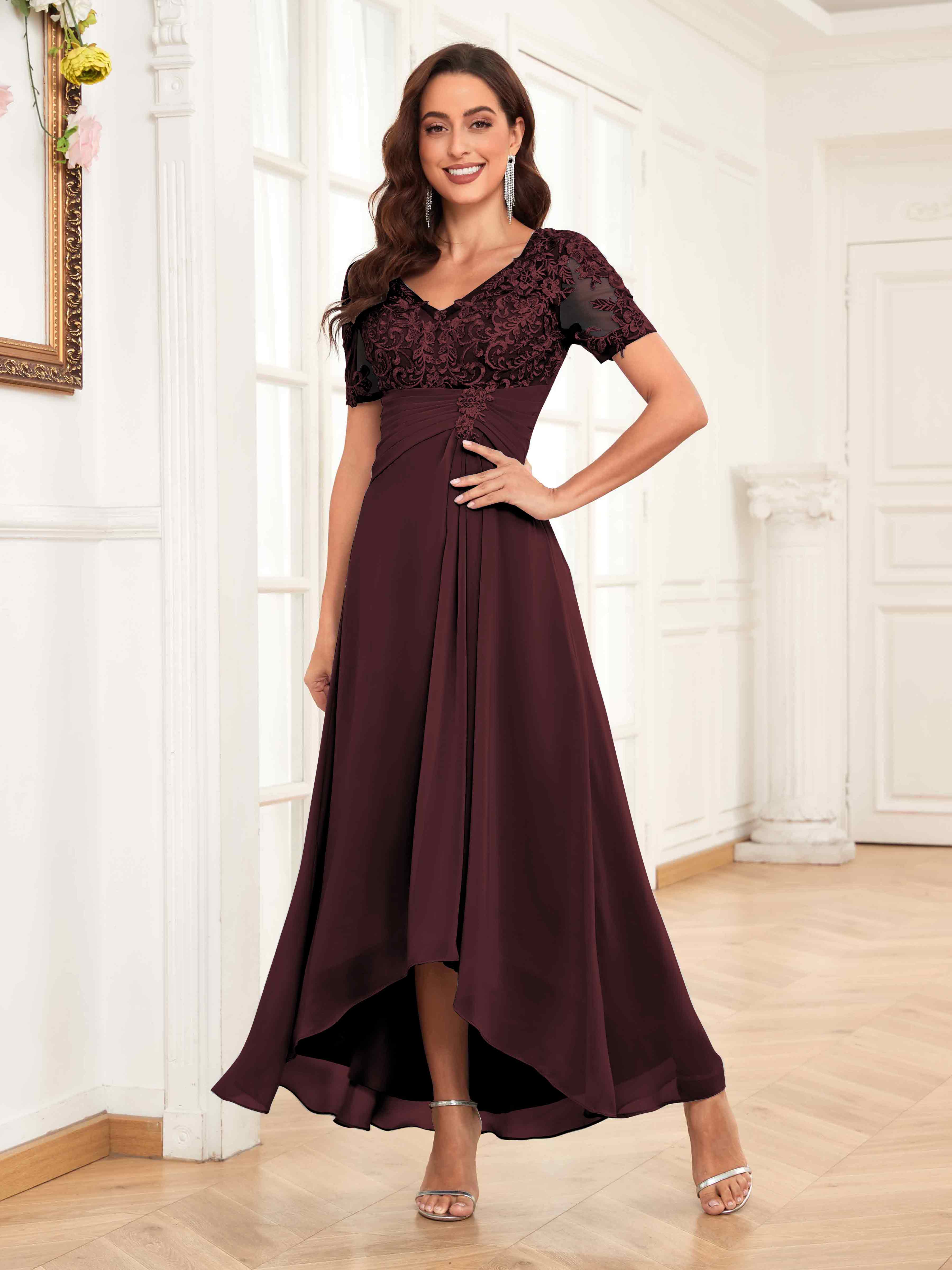 Cabernet mother of outlet the bride dresses