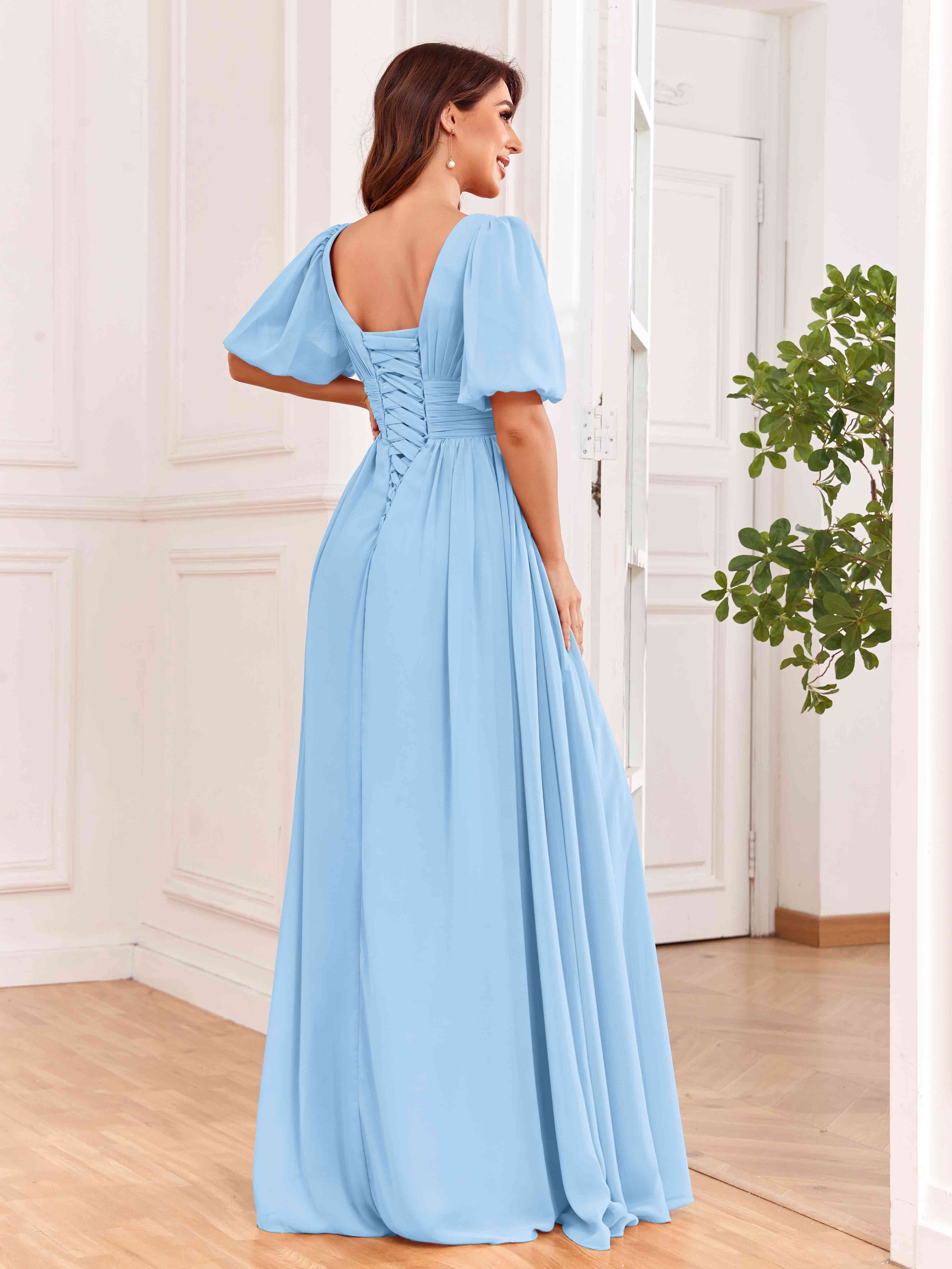 Trendy chiffon outlet dresses