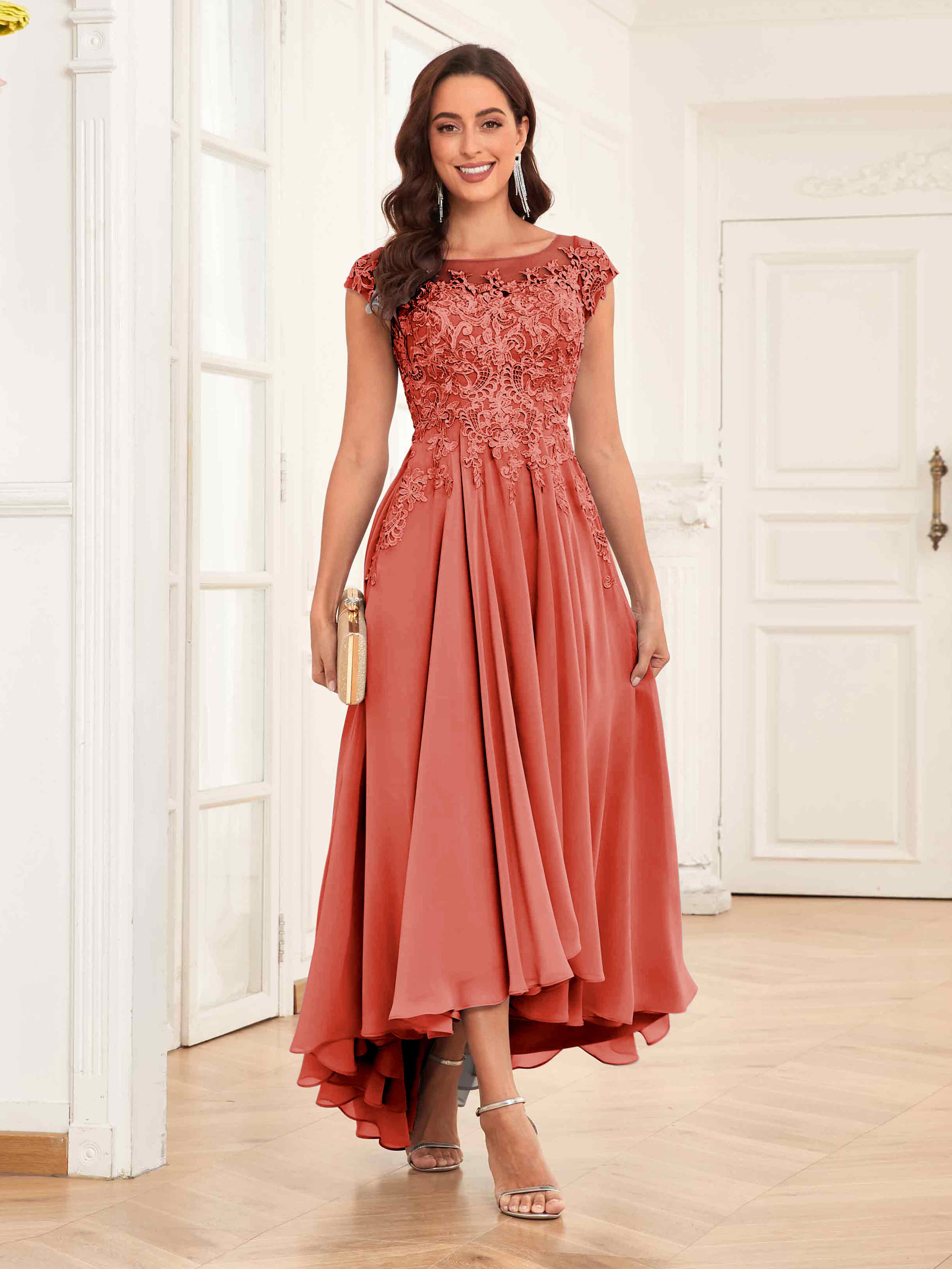 Mother of the Bride Dresses with Pockets