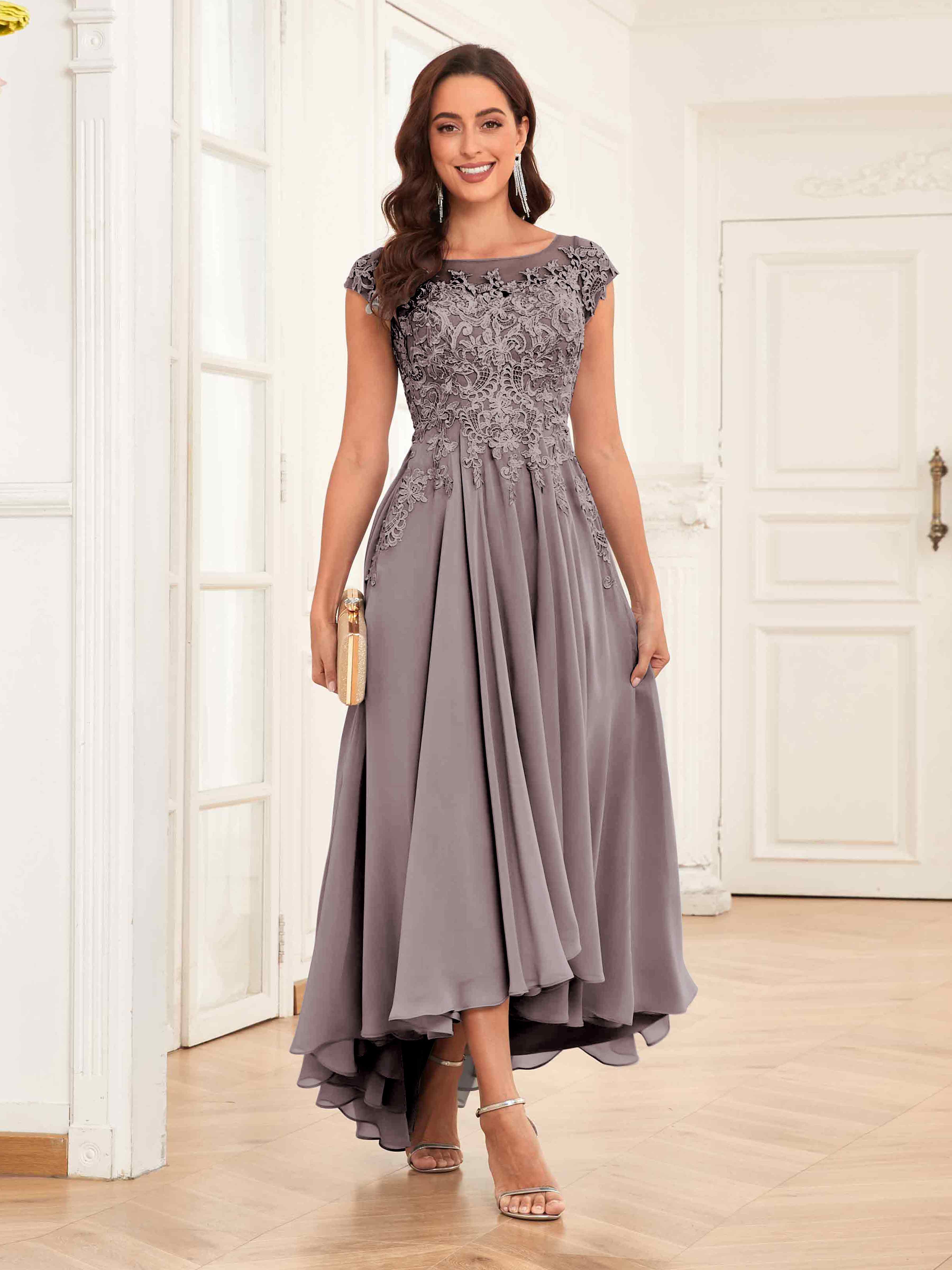 Mother of the groom dresses with pockets hotsell